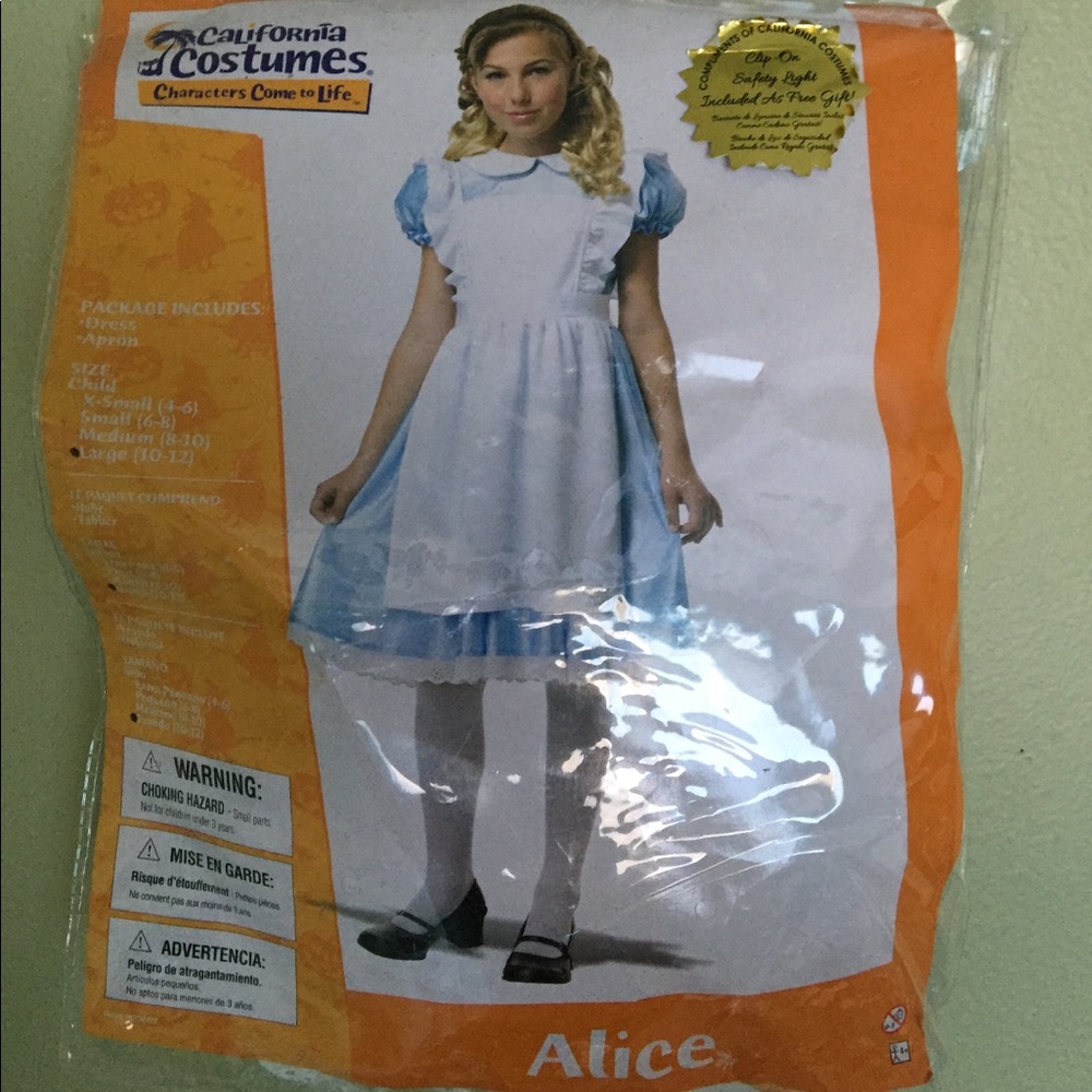 Alice in Wonderland Halloween costume